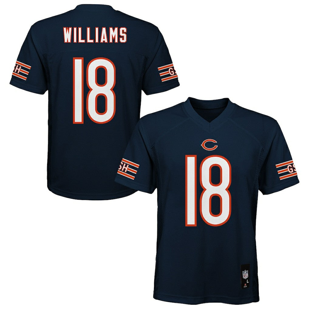 Caleb Williams Chicago Bears Outerstuff Preschool Replica Player Jersey Navy