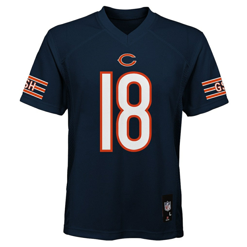 Caleb Williams Chicago Bears Outerstuff Preschool Replica Player Jersey Navy
