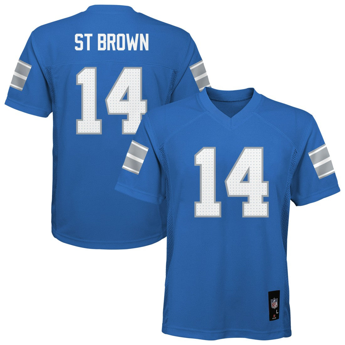 Amon-Ra St. Brown Detroit Lions Outerstuff Preschool Replica Player Jersey Blue