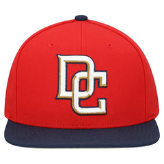 Washington Nationals Mitchell & Ness Cooperstown Collection Basic Flip Snapback Hat - Red - Mitchell & Ness Discount