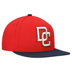 Washington Nationals Mitchell & Ness Cooperstown Collection Basic Flip Snapback Hat - Red - Mitchell & Ness Discount