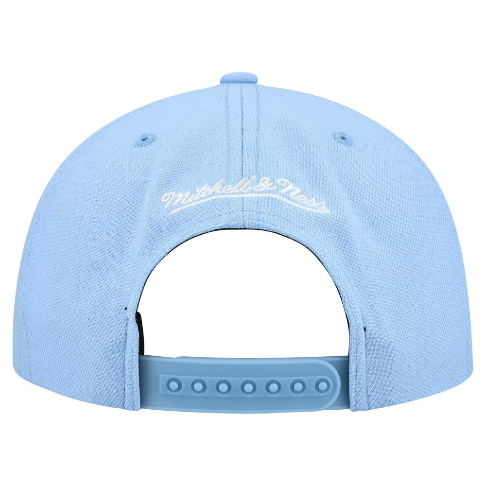 Milwaukee Brewers Mitchell & Ness Cooperstown Collection Basic Flip Snapback Hat - Powder Blue - Mitchell & Ness Lifestyle