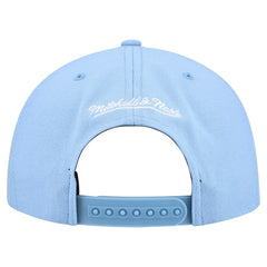 Milwaukee Brewers Mitchell & Ness Cooperstown Collection Basic Flip Snapback Hat - Powder Blue - Mitchell & Ness Lifestyle