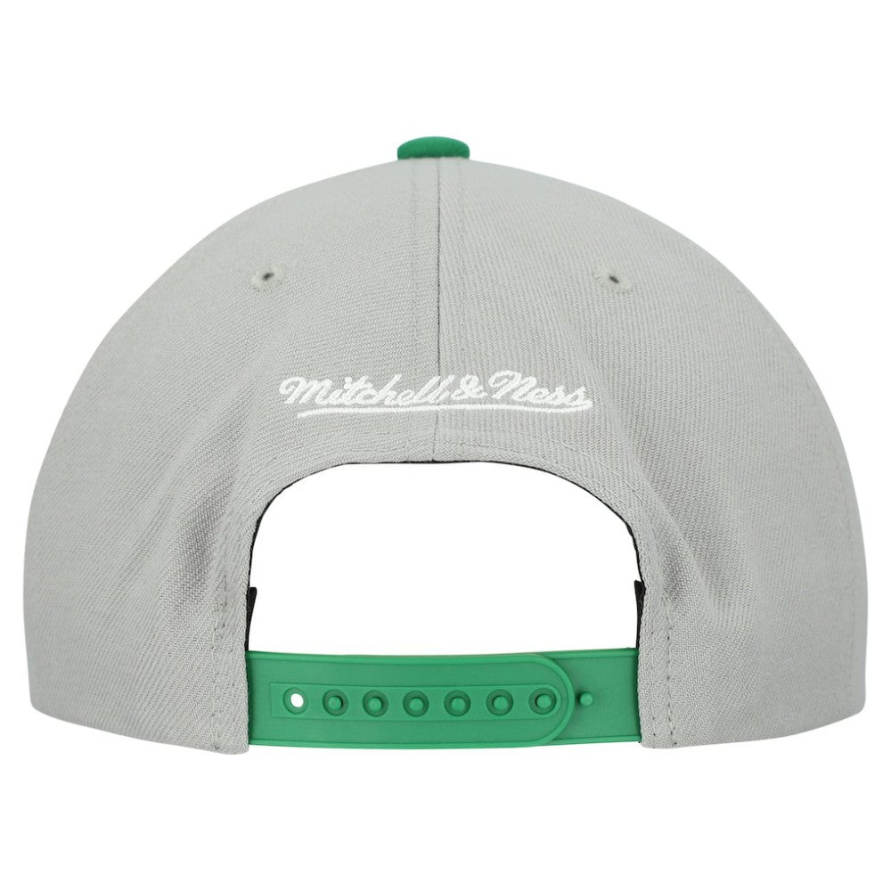 Athletics Mitchell & Ness Cooperstown Collection Basic Flip Snapback Hat - Gray - Mitchell & Ness Lifestyle