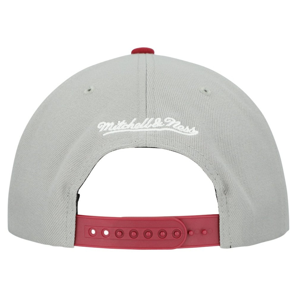 Philadelphia Phillies Mitchell & Ness Cooperstown Collection Basic Flip Snapback Hat - Gray - Mitchell & Ness Discount