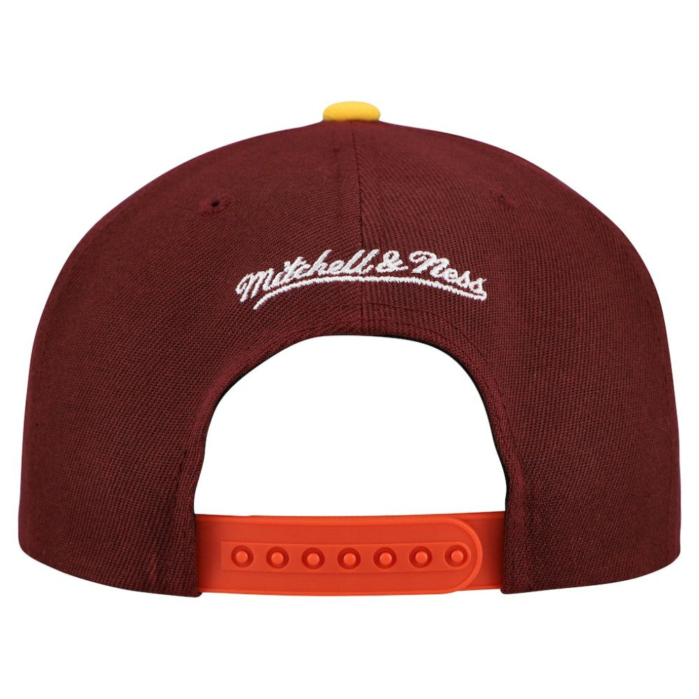 San Diego Padres Mitchell & Ness Cooperstown Collection Basic Flip Snapback Hat - Orange/Brown - Mitchell & Ness Discount
