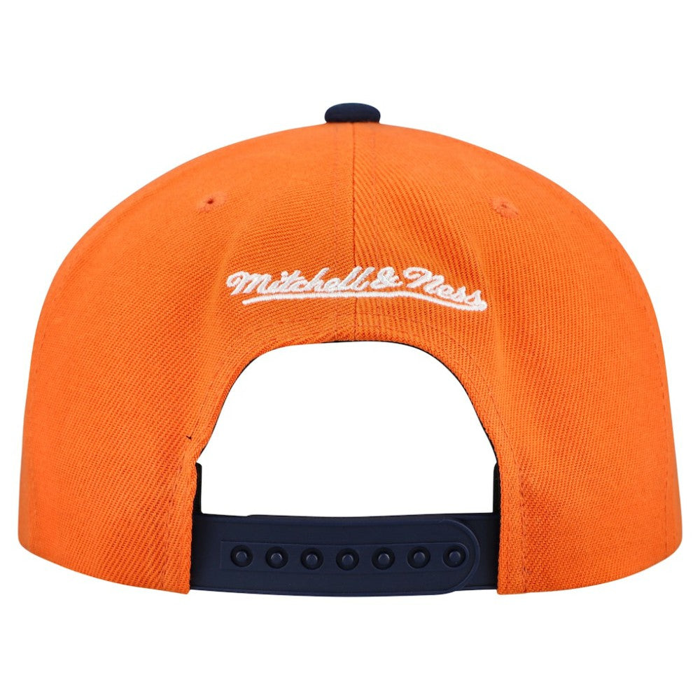 San Diego Padres Mitchell & Ness Cooperstown Collection Basic Flip Snapback Hat - Orange - Mitchell & Ness on Sale