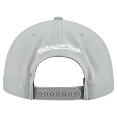 Chicago White Sox Mitchell & Ness Cooperstown Collection Basic Flip Snapback Hat - Gray - Mitchell & Ness Online