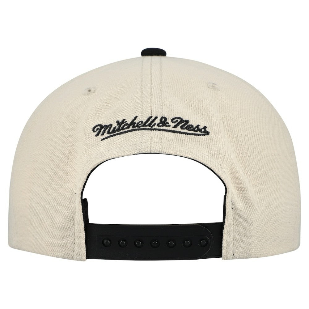San Francisco Giants Mitchell & Ness Cooperstown Collection Basic Flip Snapback Hat - Cream - Mitchell & Ness Sale
