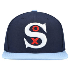 Chicago White Sox Mitchell & Ness Cooperstown Collection Basic Flip Snapback Hat - Navy - Mitchell & Ness Sale