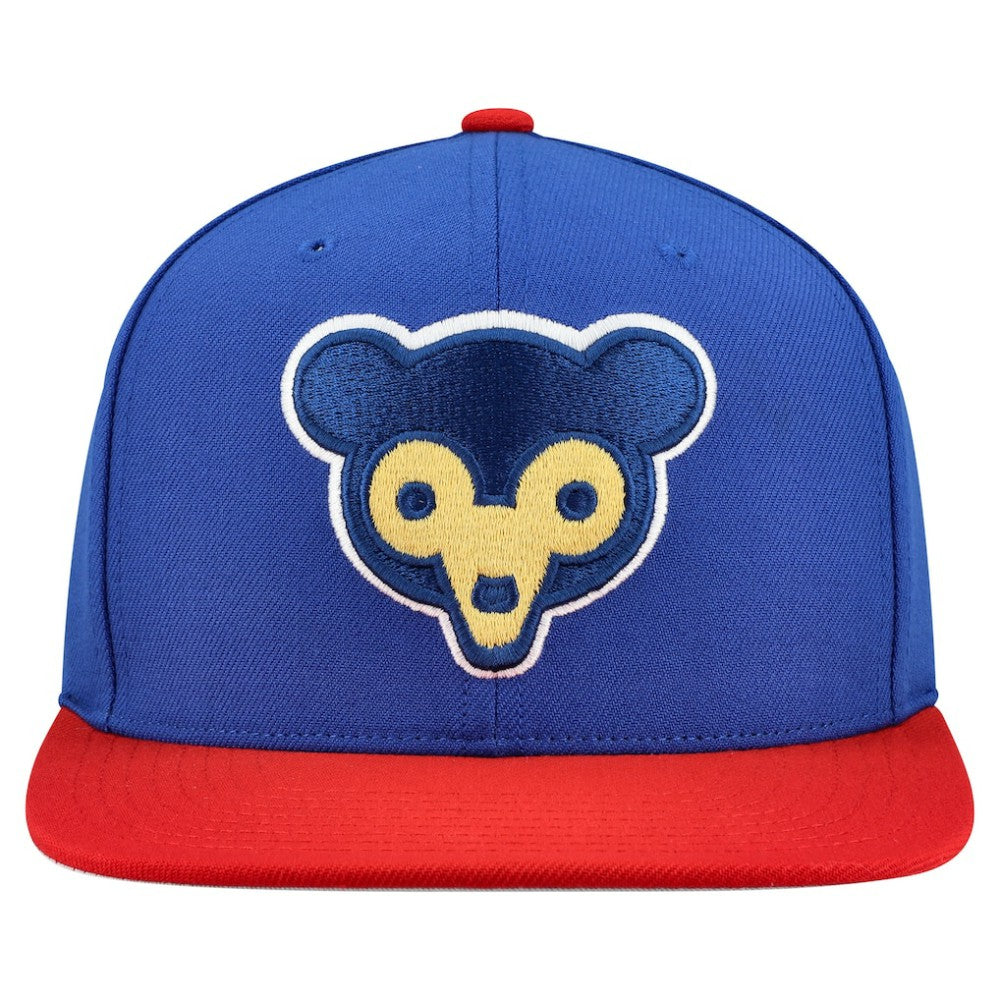 Chicago Cubs Mitchell & Ness Cooperstown Collection Basic Flip Snapback Hat - Royal - Mitchell & Ness Sale