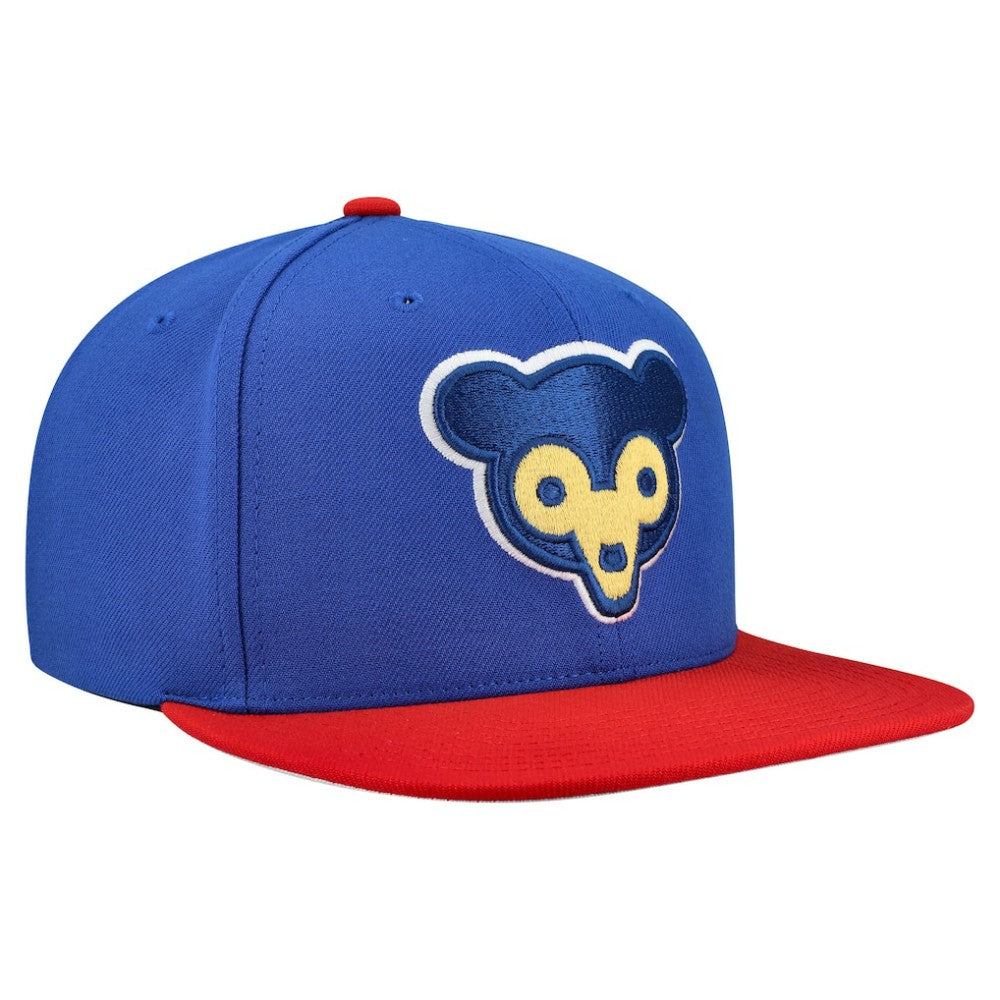 Chicago Cubs Mitchell & Ness Cooperstown Collection Basic Flip Snapback Hat - Royal - Mitchell & Ness Sale