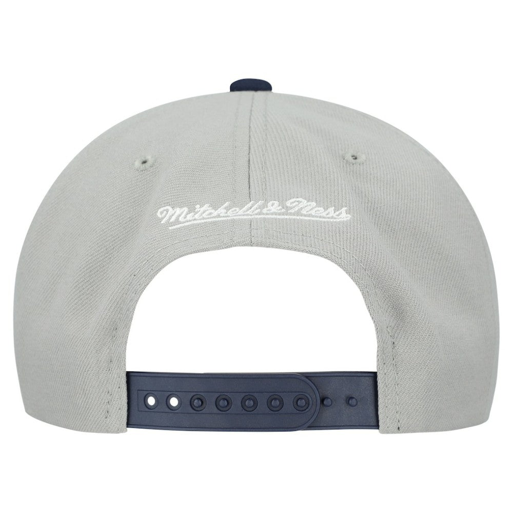 Atlanta Braves Mitchell & Ness Basic Flip Snapback Hat - Gray - Mitchell & Ness Sale