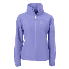 Green Bay Packers Cutter & Buck Women's Charter Eco Recycled Full-Zip Jacket Purple