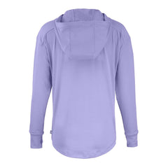 Minnesota Vikings Cutter & Buck Women's Daybreak Eco Recycled Half-Zip Hoodie Purple