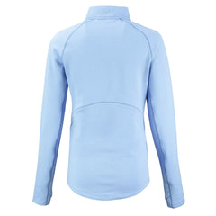 Tampa Bay Buccaneers Cutter & Buck Women's Peshastin Eco Fleece Recycled Half-Zip Top Powder Blue