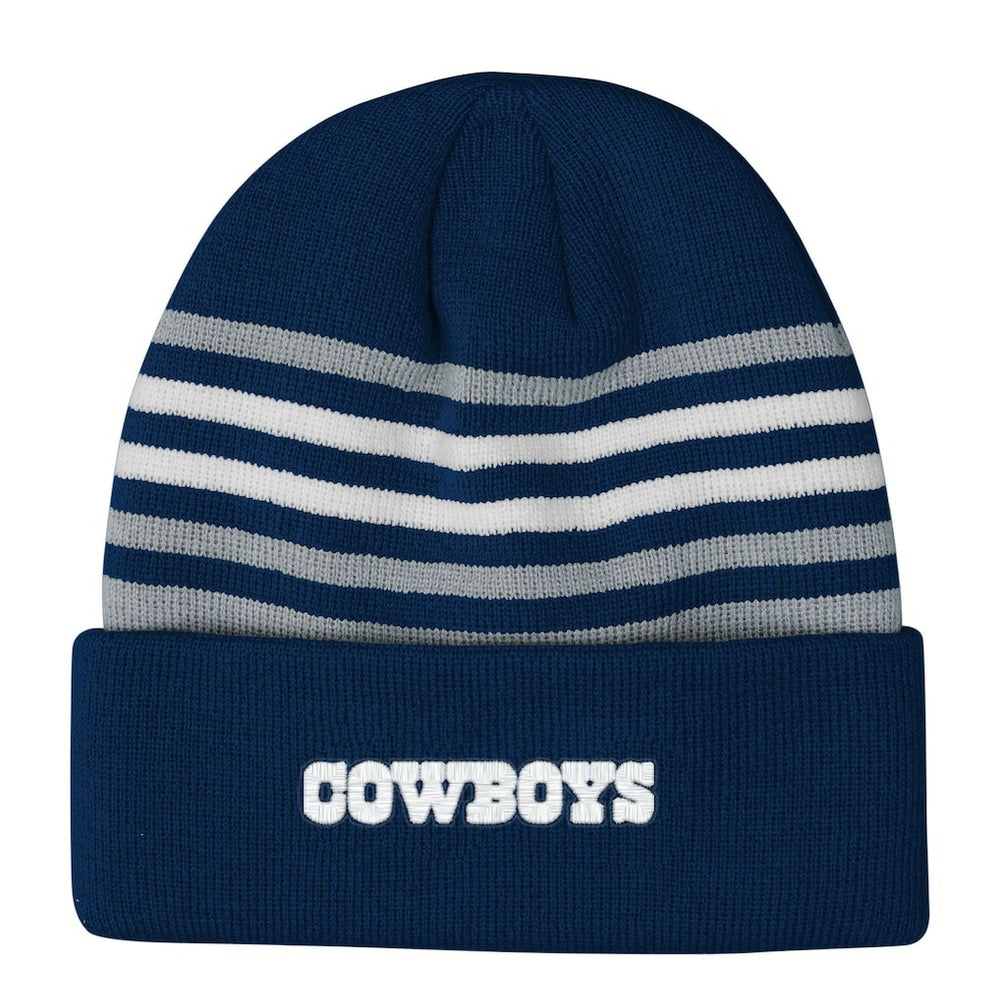 Dallas Cowboys Outerstuff Youth Essentials Cuffed Knit Hat Navy