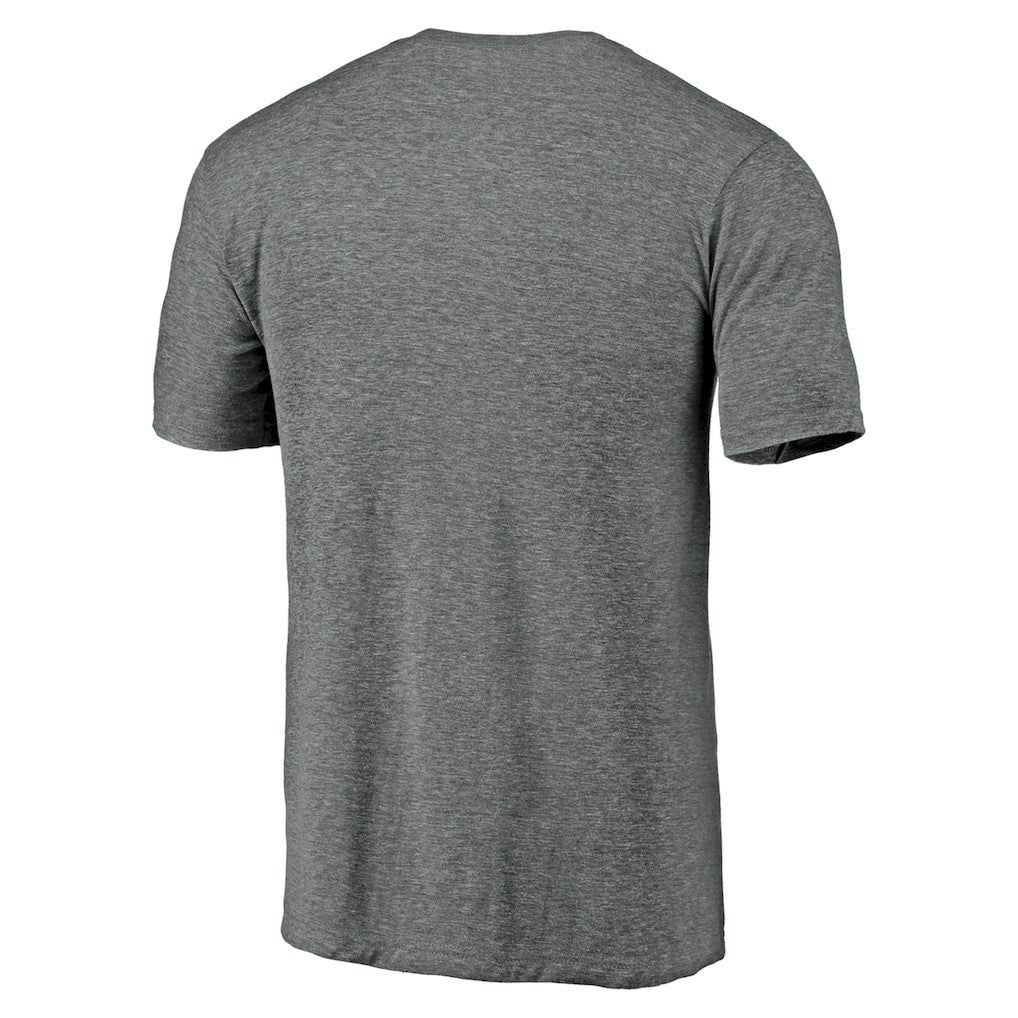 Minnesota Vikings Square Off Tri-Blend T-Shirt Heather Gray