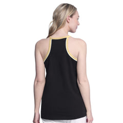 Vegas Golden Knights G-III 4Her by Carl Banks Women's Curveball Racerback Scoop Neck Slub Tank Top - Black - NHL 202575919