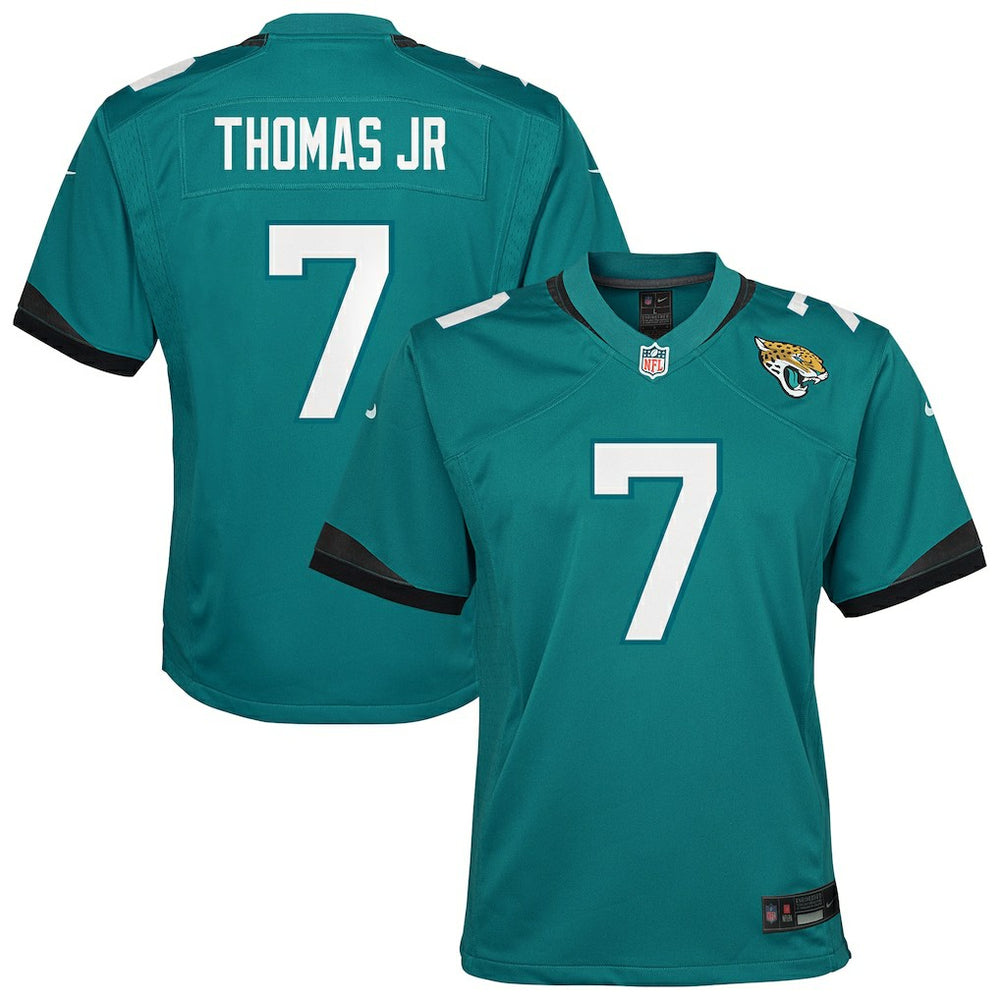 Nike Brian Thomas Jr. Jacksonville Jaguars Youth Team Game Jersey Teal