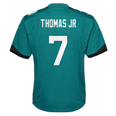 Nike Brian Thomas Jr. Jacksonville Jaguars Youth Team Game Jersey Teal