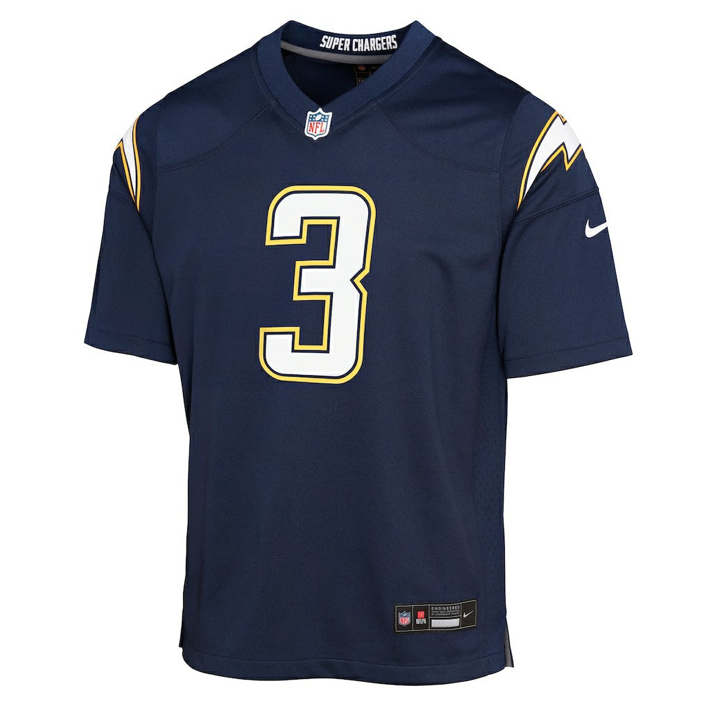 Nike Derwin James Jr. Los Angeles Chargers Youth Alternate Super Chargers Game Player Jersey Navy