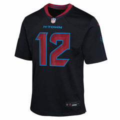 Nike Nico Collins Houston Texans Youth Alternate Game Jersey Navy