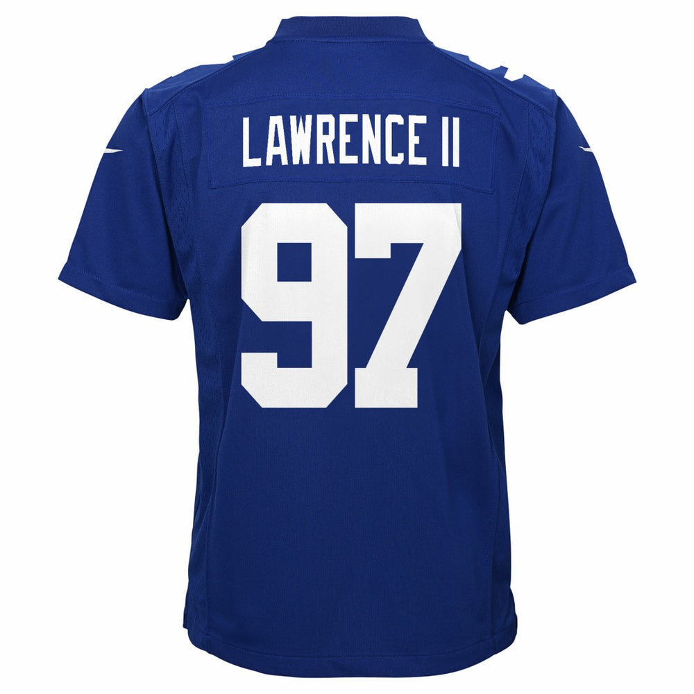 Nike Dexter Lawrence New York Giants Youth Game Jersey Royal