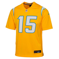 Nike Ladd McConkey Los Angeles Chargers Youth Alternate Charger Power Game Player Jersey Gold