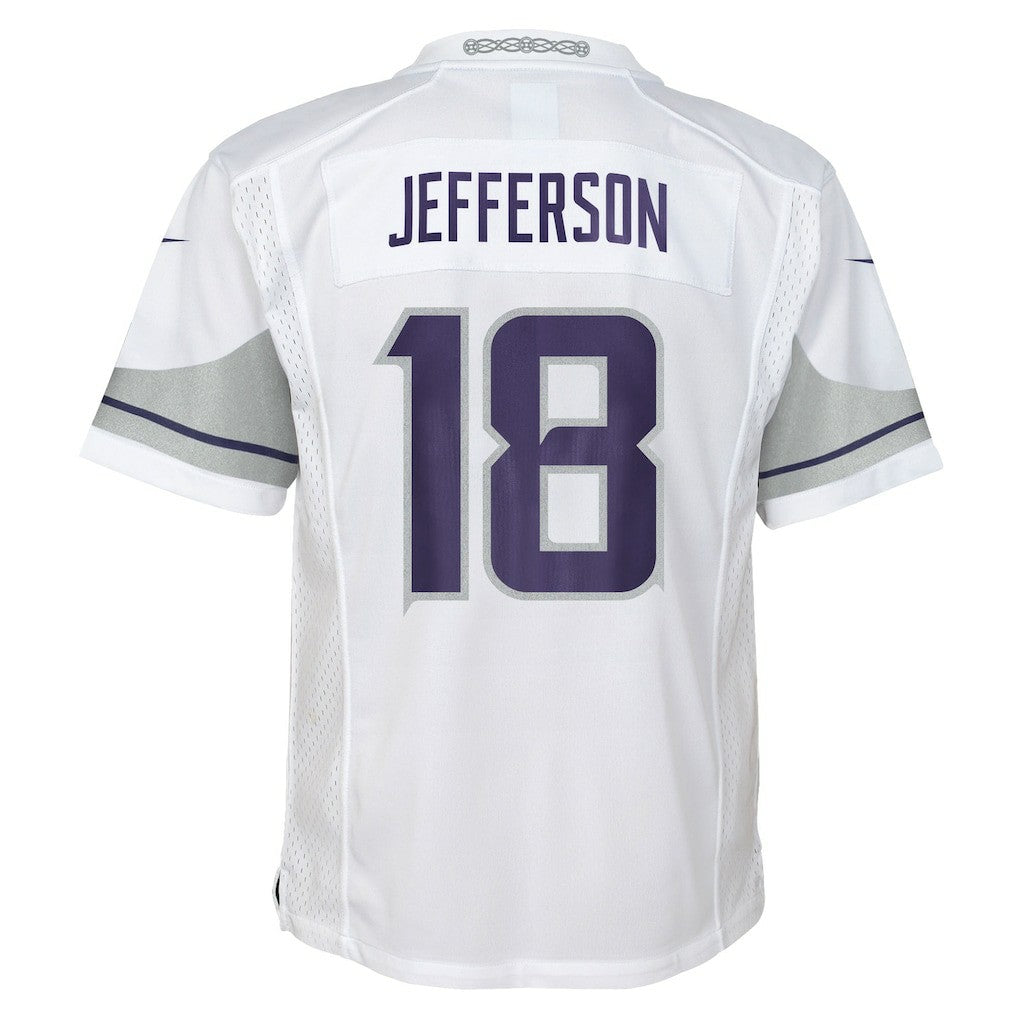 Nike Justin Jefferson Minnesota Vikings Preschool Alternate Player Game Jersey White