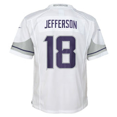 Nike Justin Jefferson Minnesota Vikings Preschool Alternate Player Game Jersey White