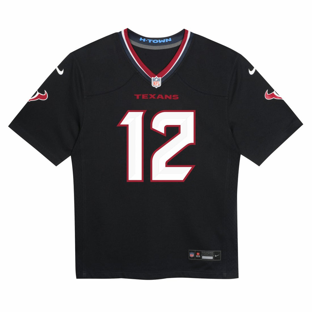 Nike Nico Collins Houston Texans Preschool Team Player Game Jersey Navy