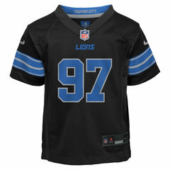 Nike Aidan Hutchinson Detroit Lions Preschool Alternate Player Game Jersey Black
