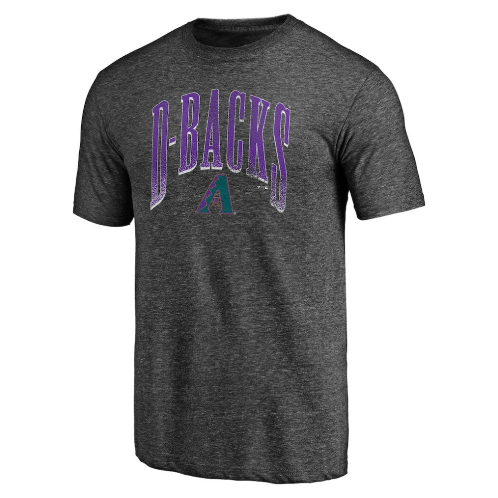 Arizona Diamondbacks Line Corps Tri-Blend T-Shirt - Charcoal - MLB Lifestyle