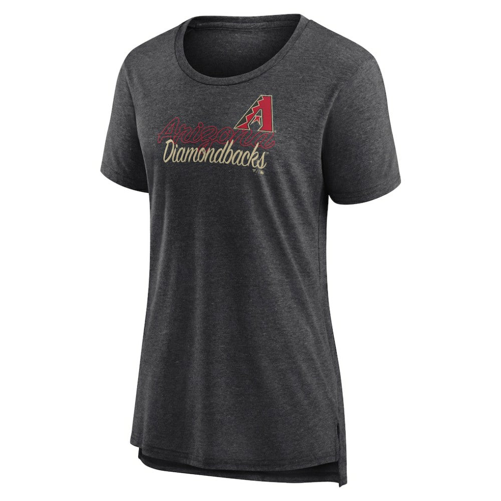 Arizona Diamondbacks Women's Practice Time Tri-Blend T-Shirt - Gray - MLB Discount