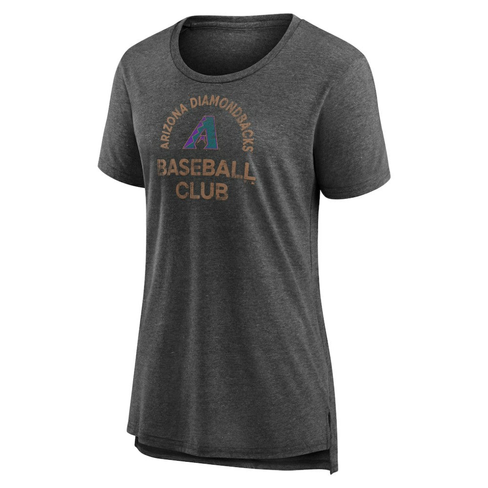 Arizona Diamondbacks Women's Selected First Tri-Blend T-Shirt - Gray - MLB Discount