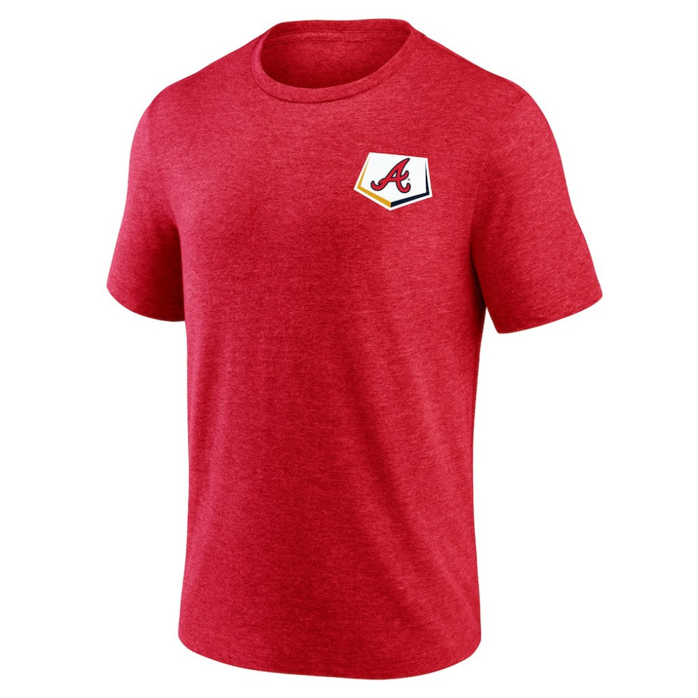 Atlanta Braves BATL Tri-Blend T-Shirt - Red - MLB on Sale
