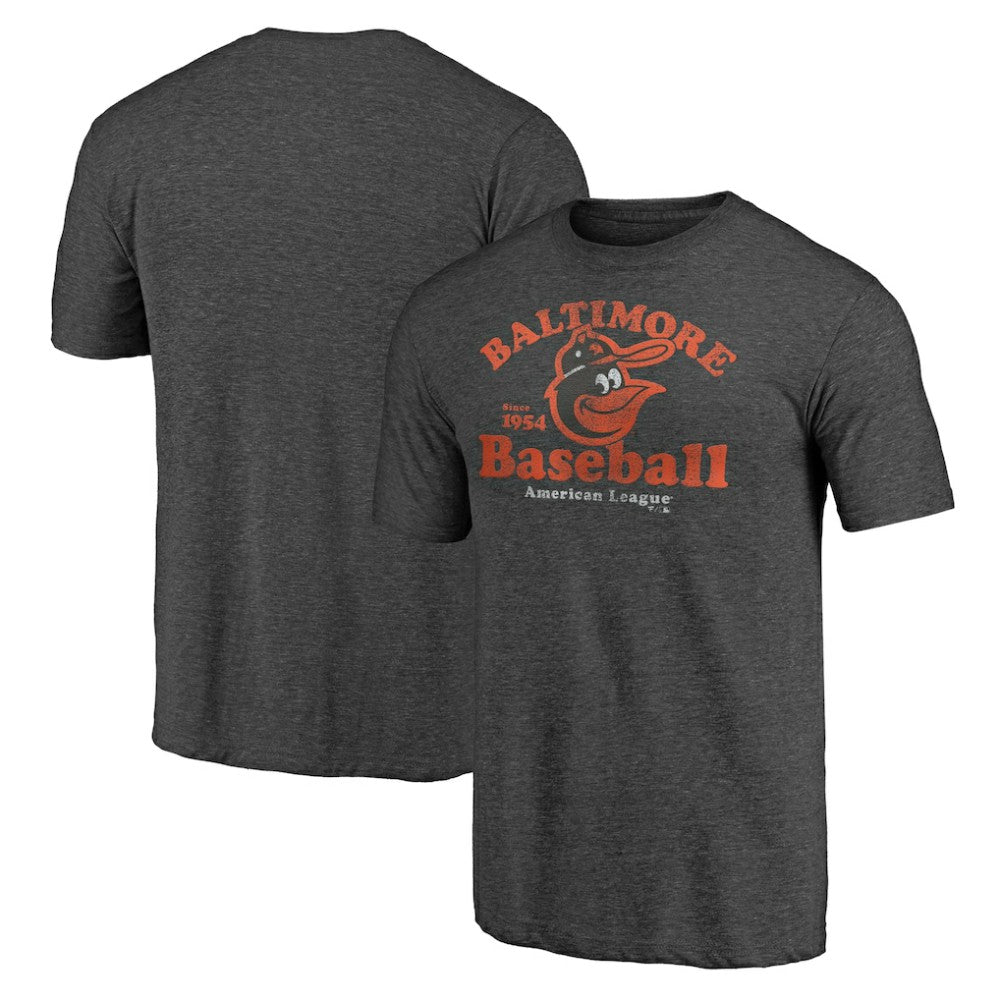 Baltimore Orioles Our Game Tri-Blend T-Shirt - Charcoal - MLB Sale