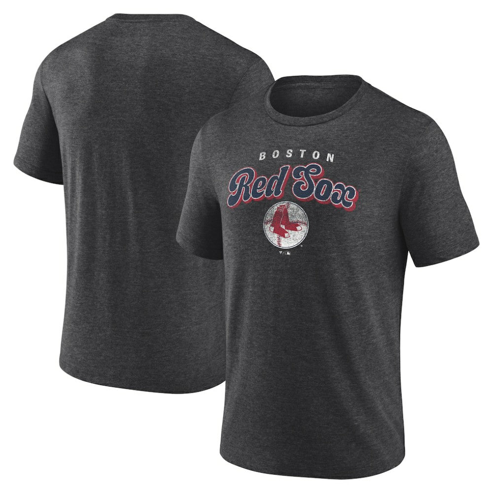 Boston Red Sox Wonderment Tri-Blend T-Shirt - Charcoal - MLB Sale