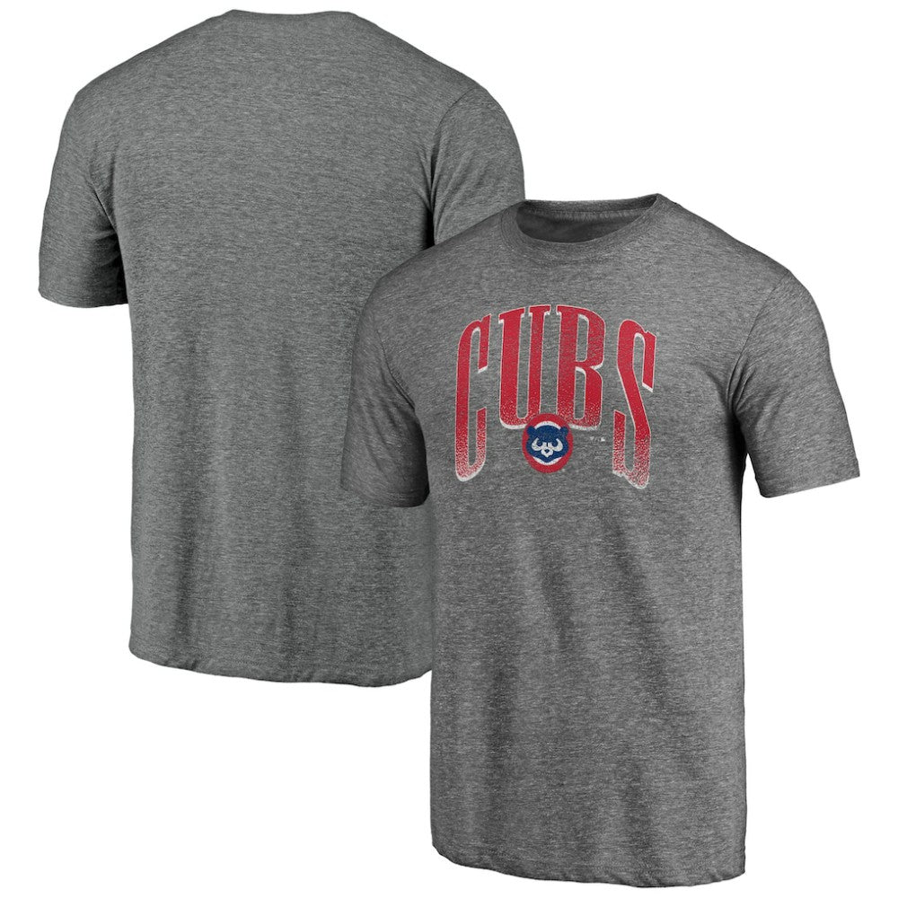Chicago Cubs Line Corps Tri-Blend T-Shirt - Heather Gray - MLB Sale