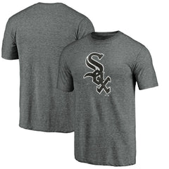 Chicago White Sox Weathered Official Logo Tri-Blend T-Shirt - Heather Gray - MLB Online