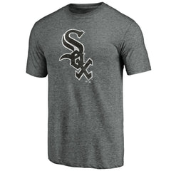 Chicago White Sox Weathered Official Logo Tri-Blend T-Shirt - Heather Gray - MLB Online