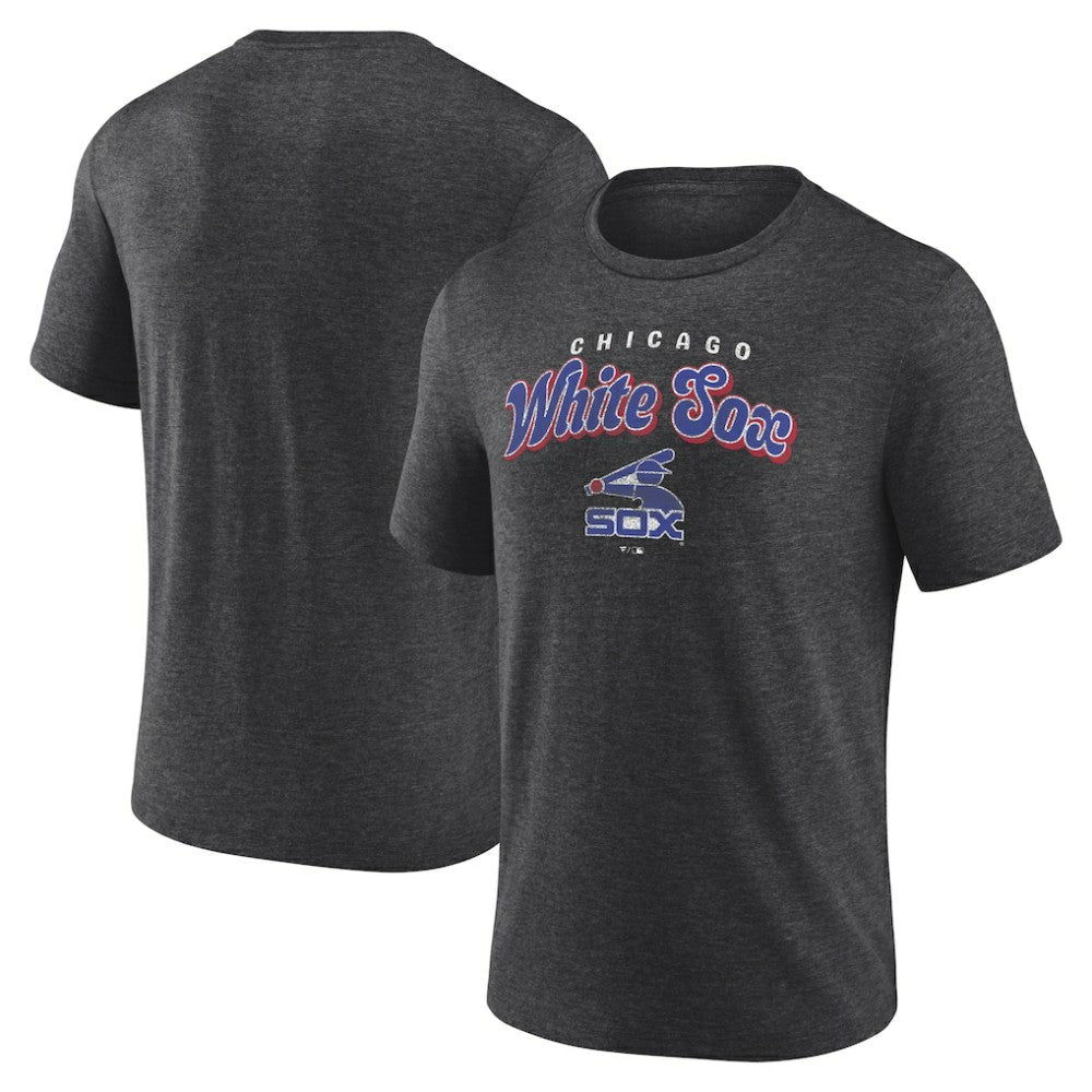 Chicago White Sox Wonderment Tri-Blend T-Shirt - Charcoal - MLB Sale