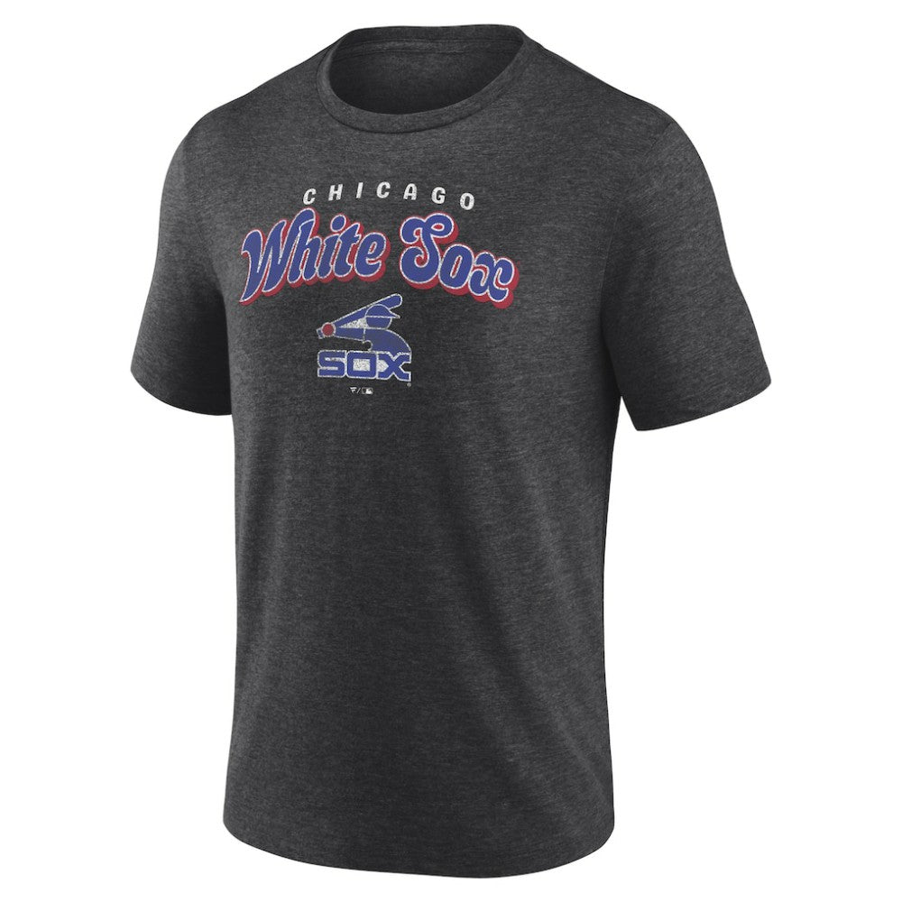 Chicago White Sox Wonderment Tri-Blend T-Shirt - Charcoal - MLB Sale