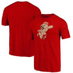 Cincinnati Reds Cooperstown Official Logo Tri-Blend T-Shirt - Red - MLB Online