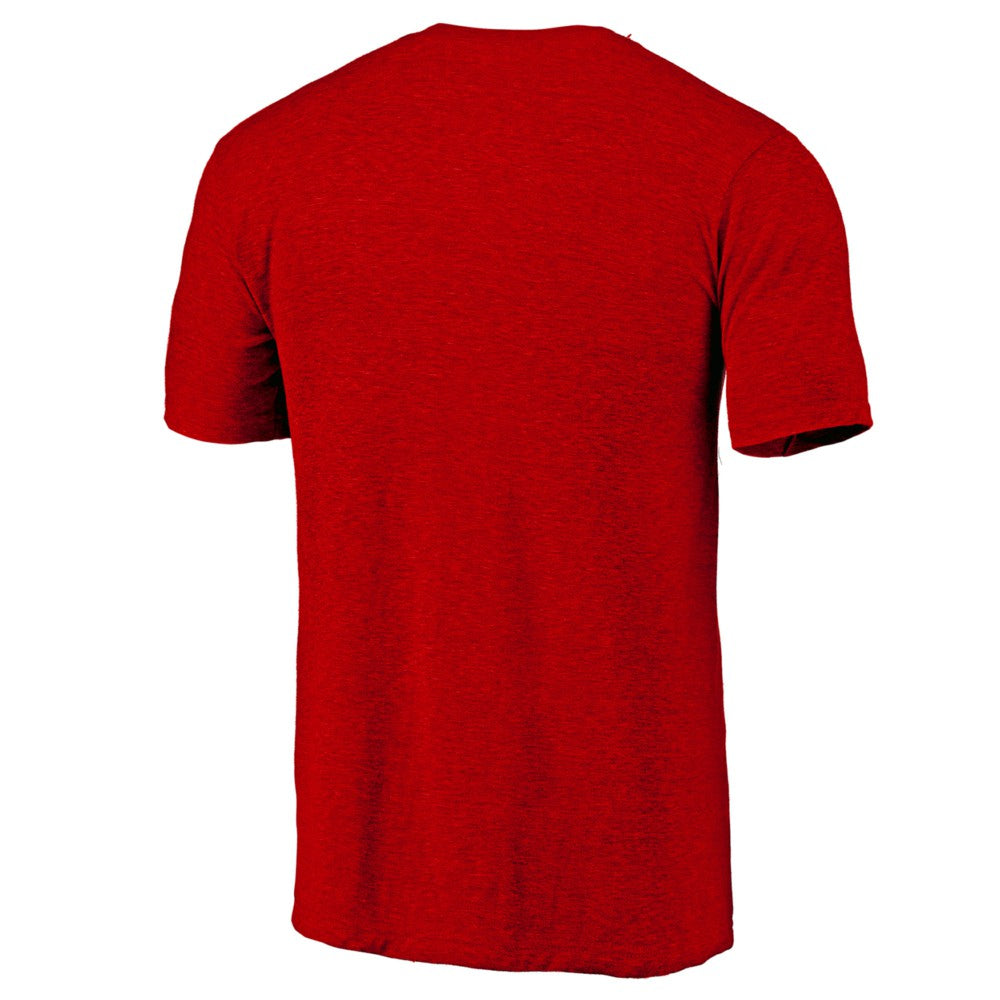 Cincinnati Reds Cooperstown Official Logo Tri-Blend T-Shirt - Red - MLB Online