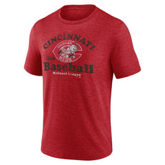 Cincinnati Reds Our Game Tri-Blend T-Shirt - Red - MLB Online