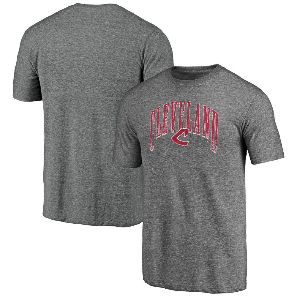 Cleveland Guardians Line Corps Tri-Blend T-Shirt - Heather Gray - MLB Sale