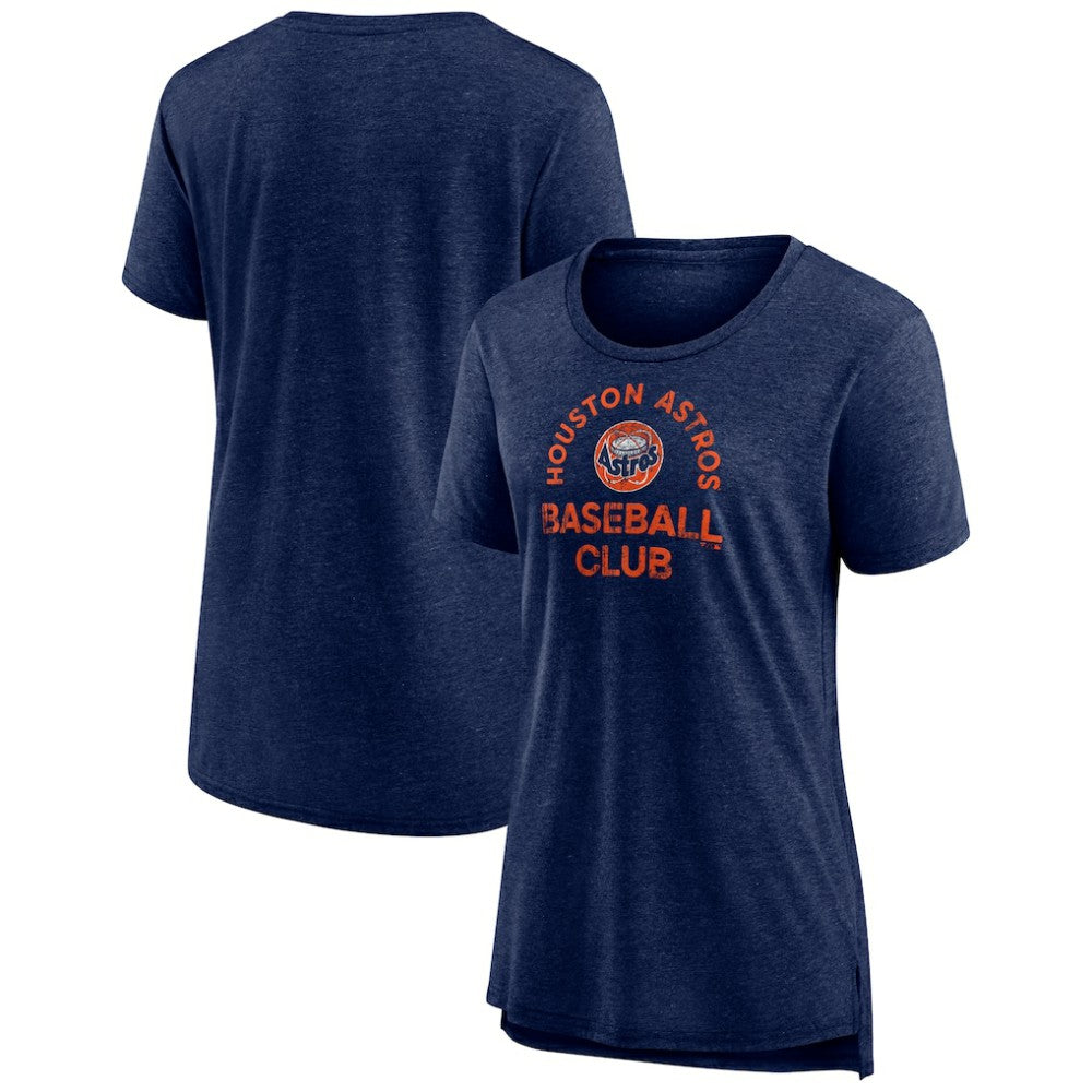 Houston Astros Women's Selected First Tri-Blend T-Shirt - Navy - MLB on Sale