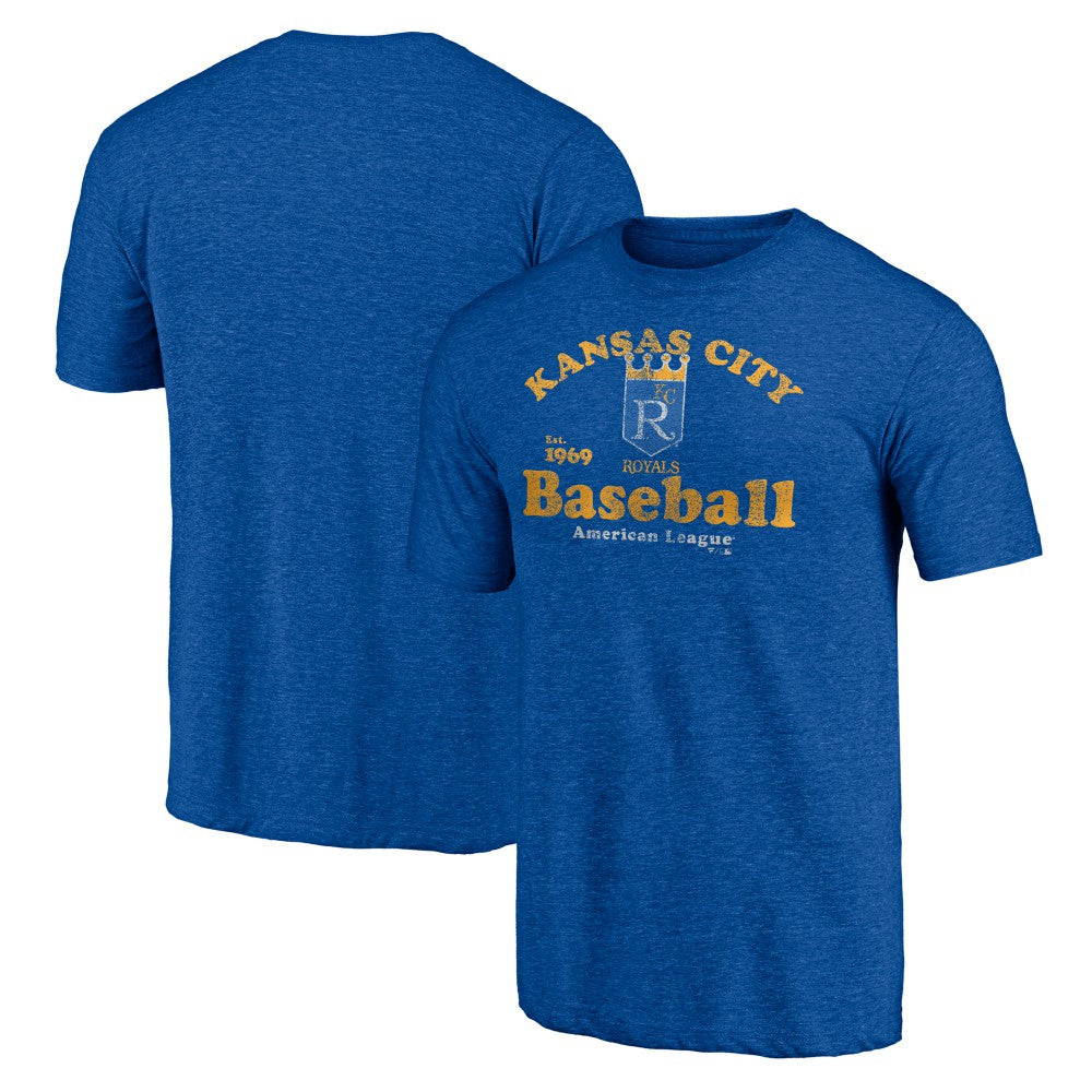 Kansas City Royals Our Game Tri-Blend T-Shirt - Royal - MLB Sale